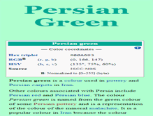 Tablet Screenshot of greenpersia.com